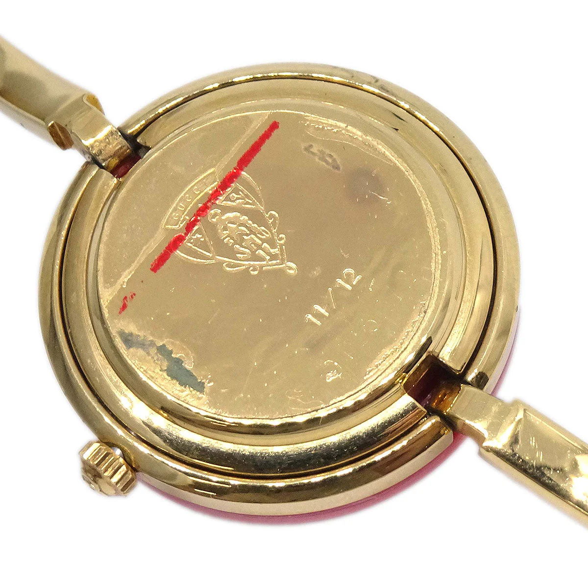 Gucci 11/12 Change Bezel Chameleon Quartz Watch SS - Image 10