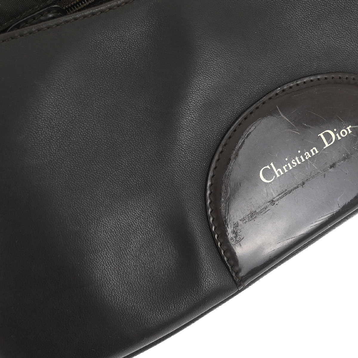 Christian Dior * Brown Fur Malice Handbag - Image 16