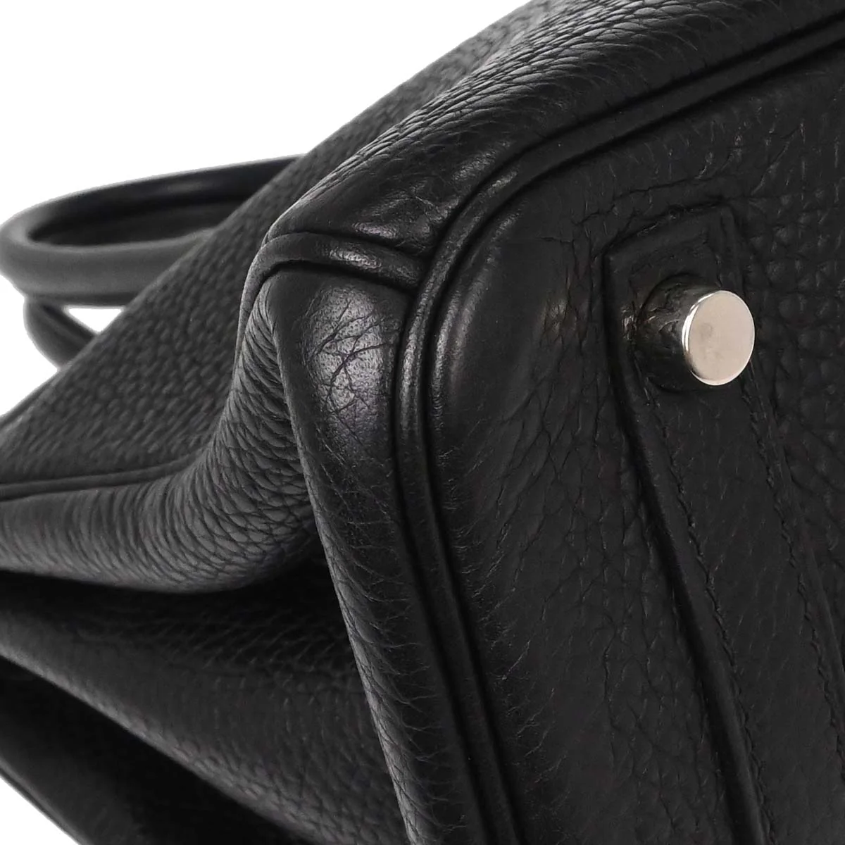 Hermes Black Togo Birkin 30 Handbag - Image 5