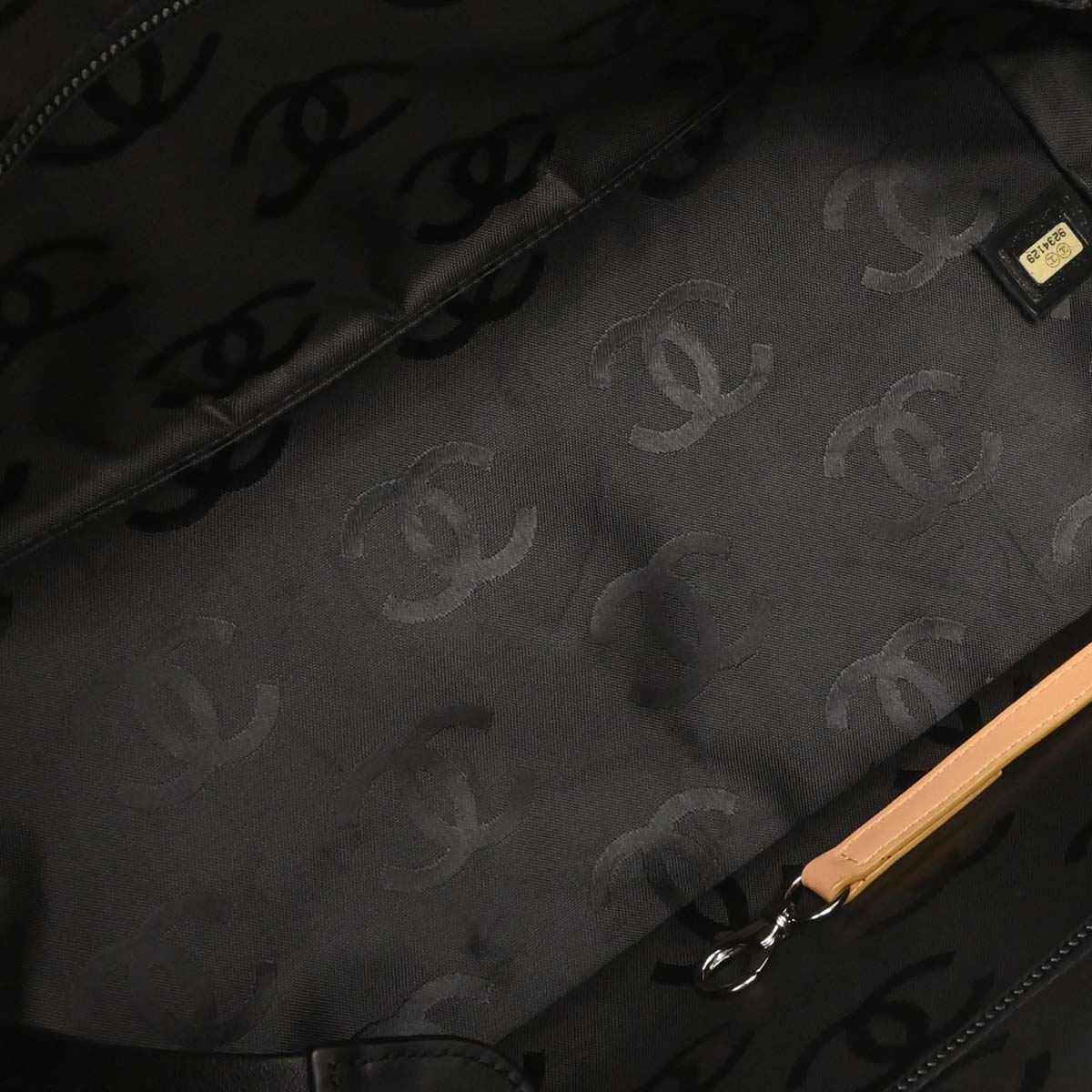 Chanel Beige Calfskin Cambon Ligne Tote Handbag - Image 13