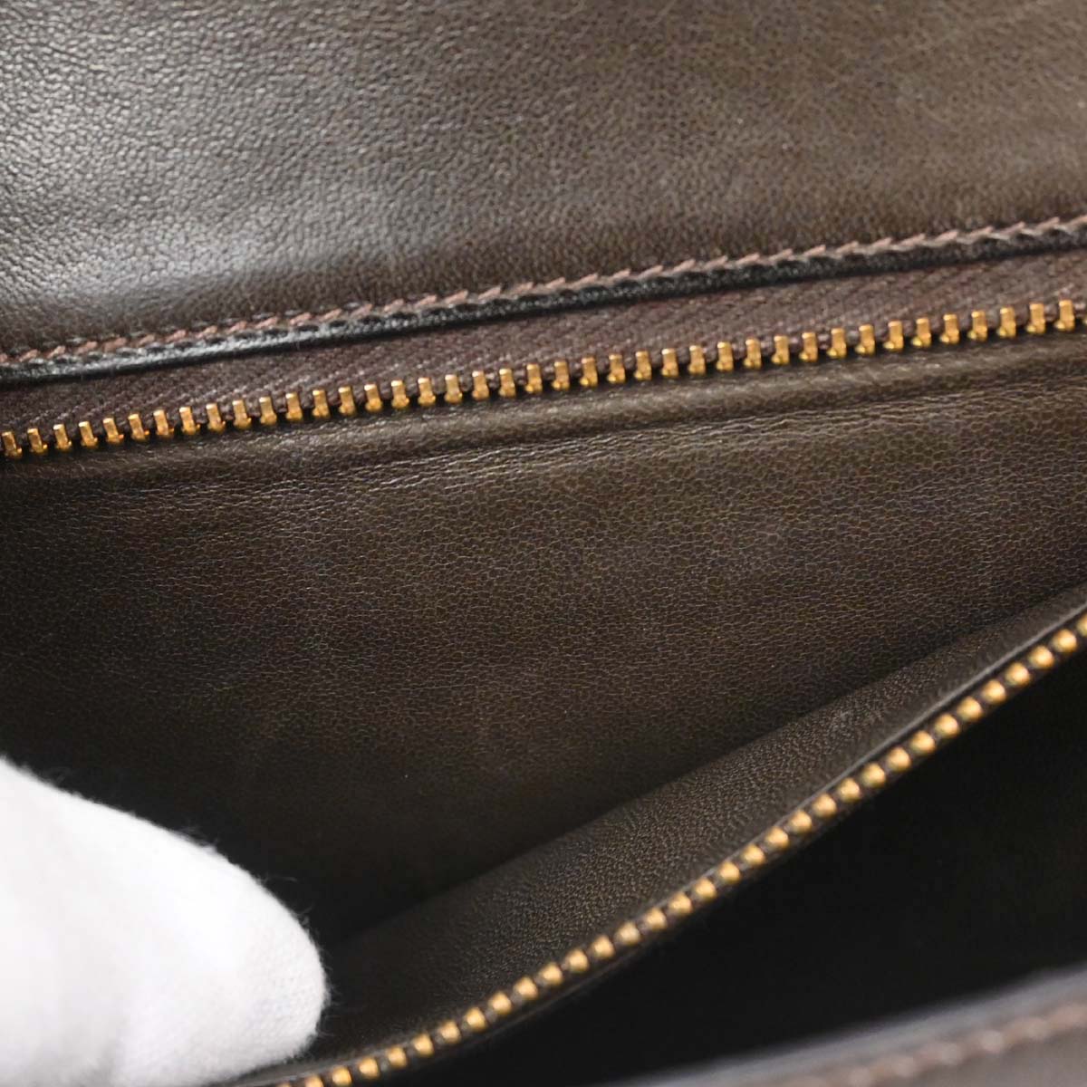 Hermes Ebene Box Calf Constance 23 Shoulder Bag - Image 15