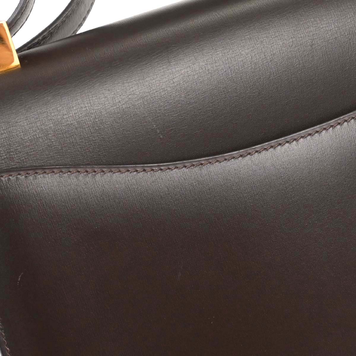 Hermes Ebene Box Calf Constance 23 Shoulder Bag - Image 3