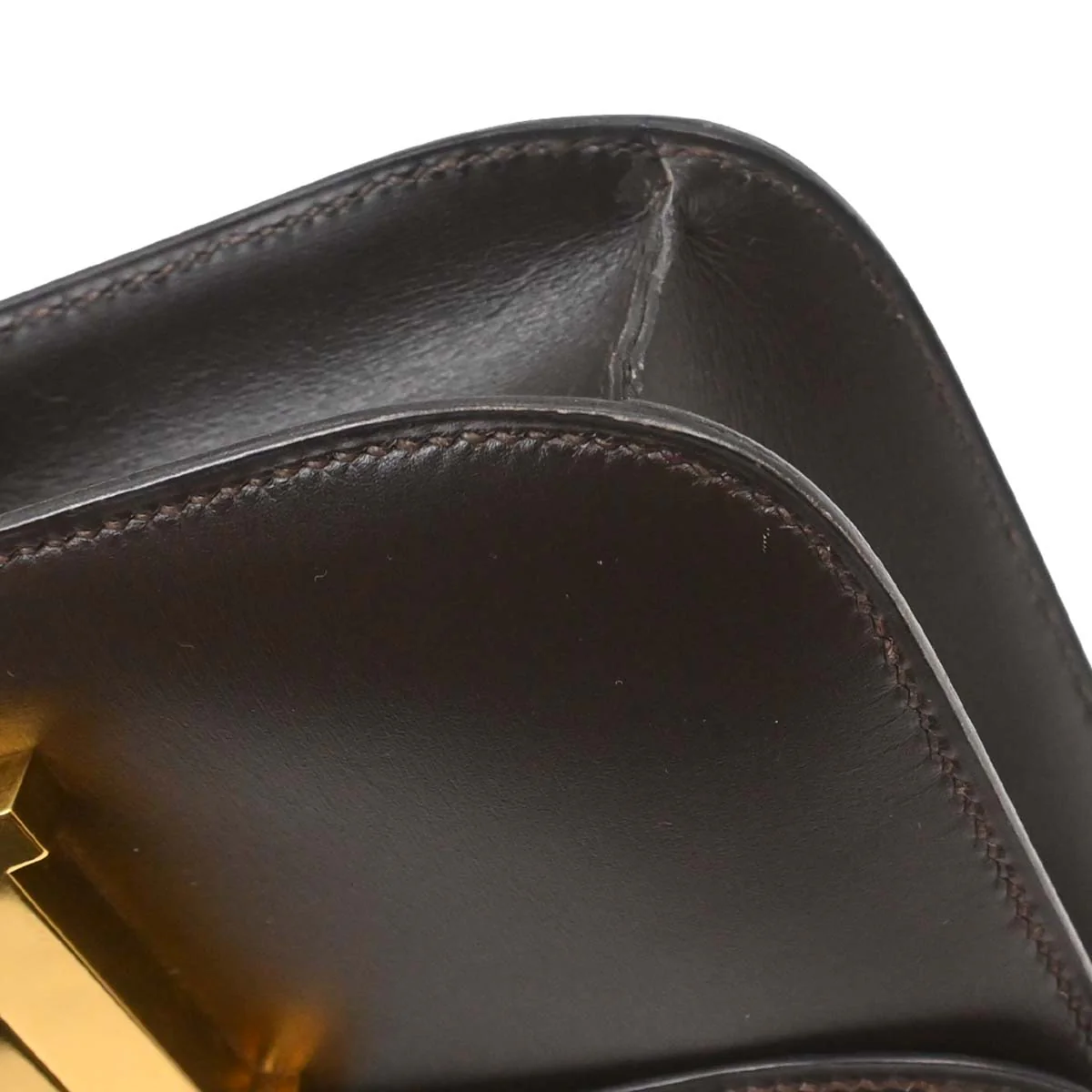 Hermes Ebene Box Calf Constance 23 Shoulder Bag - Image 9