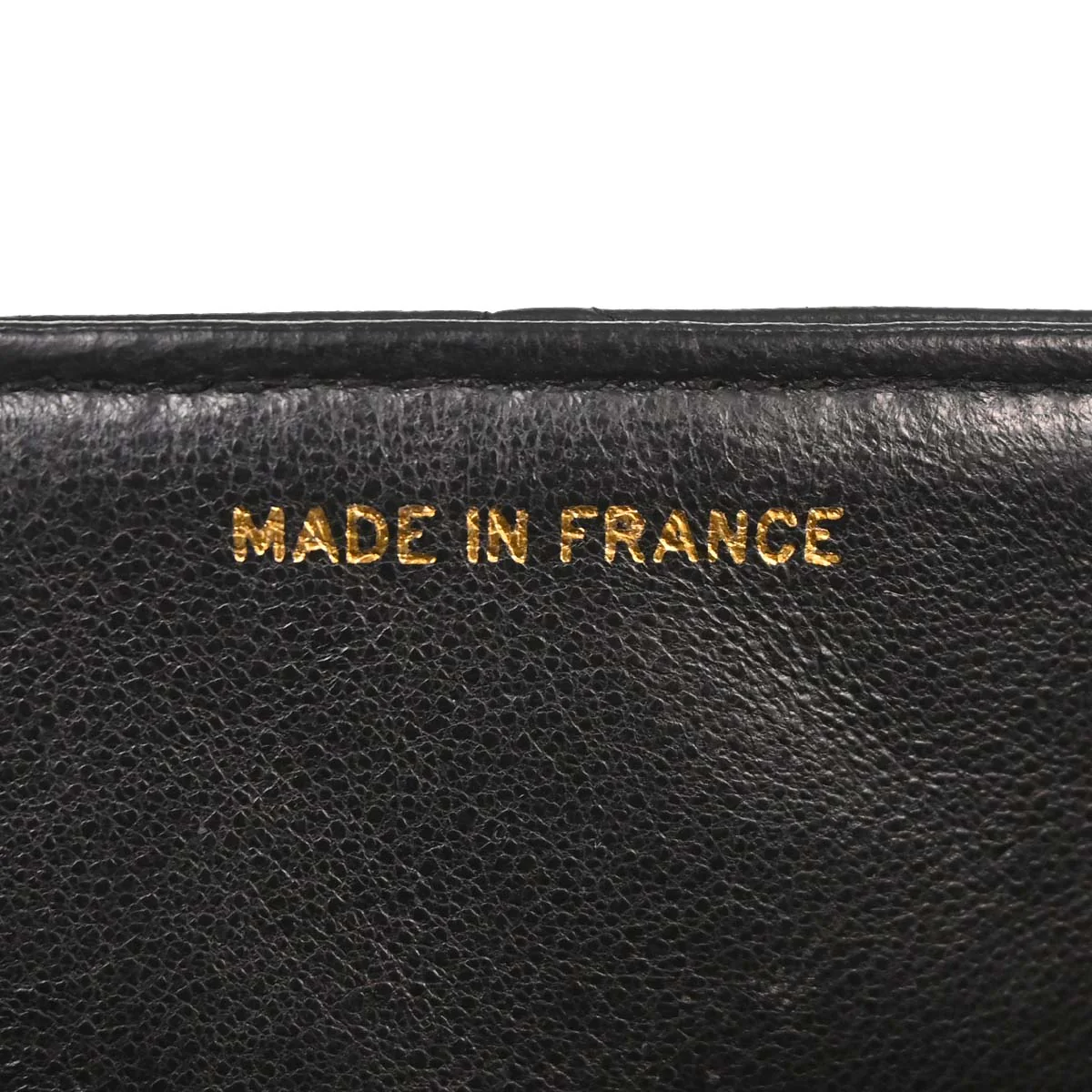 Chanel Black Lambskin Straight Flap Handbag - Image 20