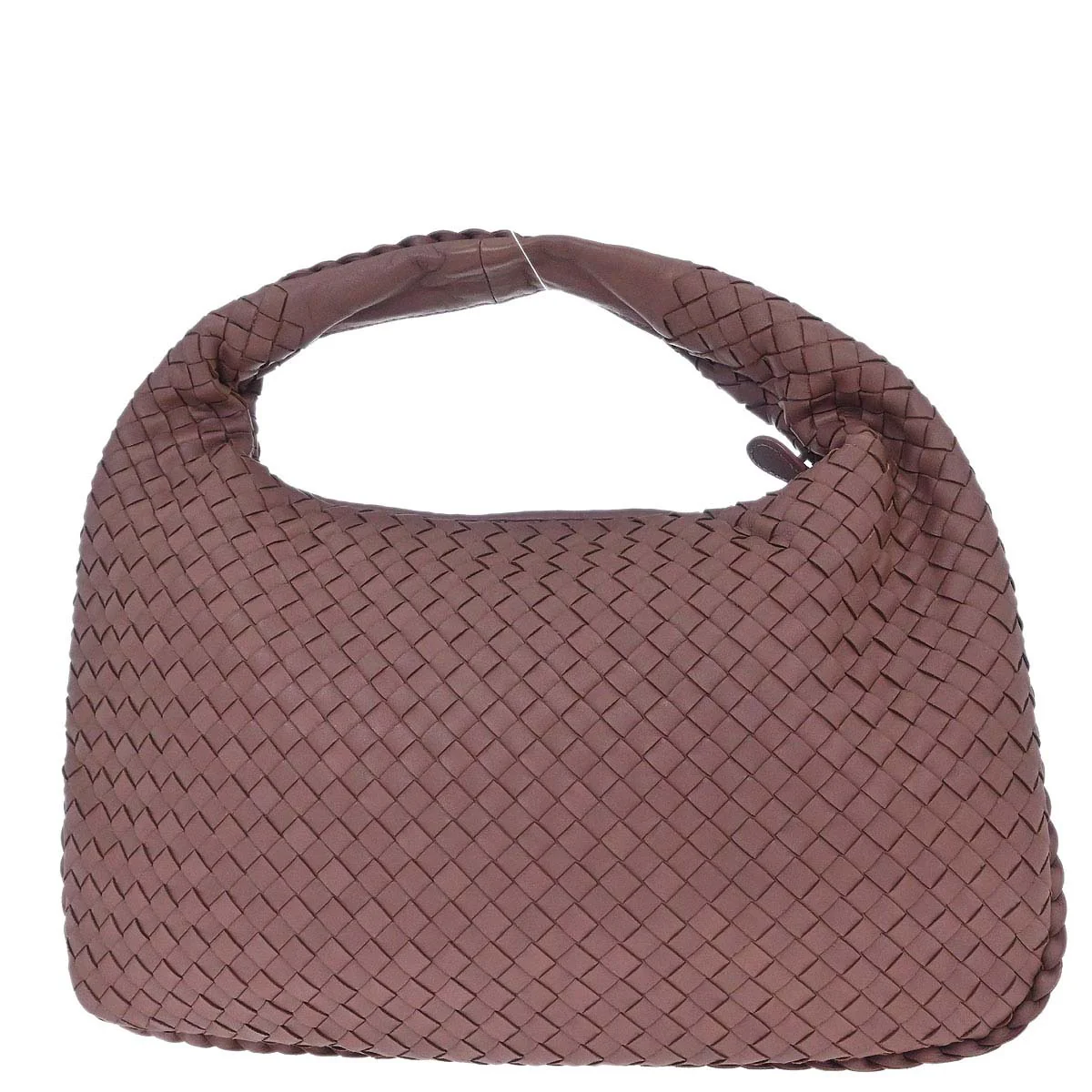 Bottega Veneta Purple Lambskin Intrecciato Hobo Handbag - Image 2