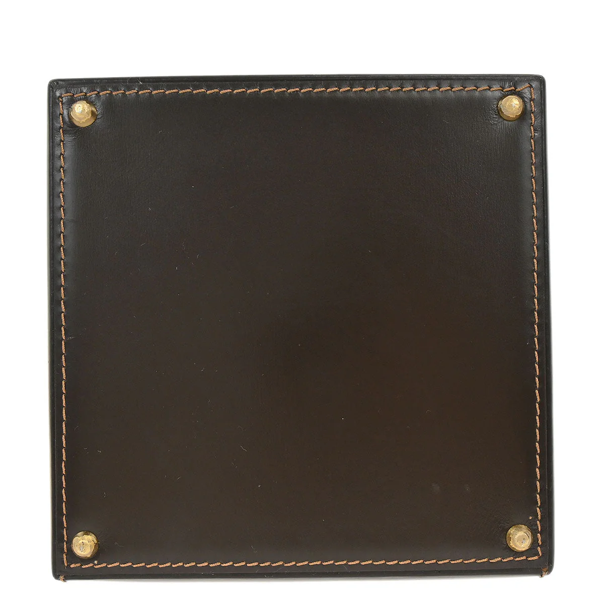 Loewe Brown Leather Vanity Handbag Box - Image 3