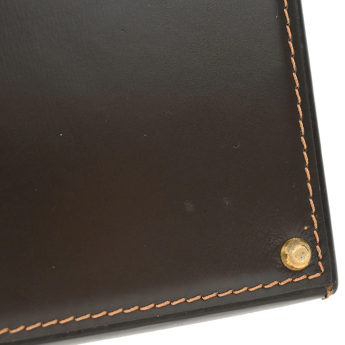 Loewe Brown Leather Vanity Handbag Box - Image 4