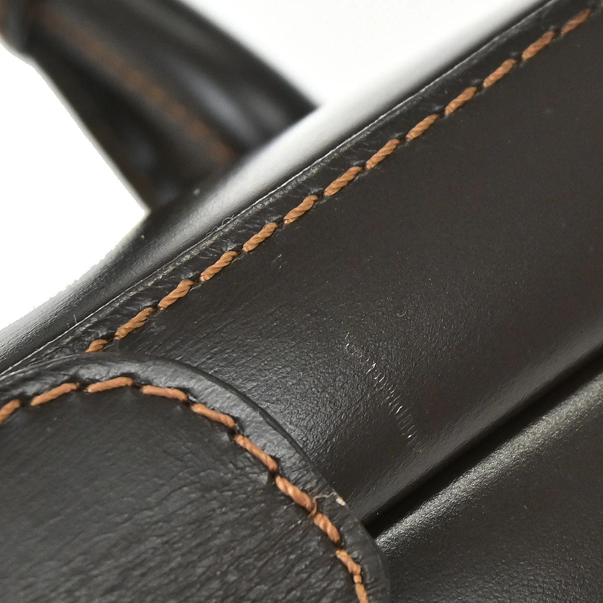 Loewe Brown Leather Vanity Handbag Box - Image 9