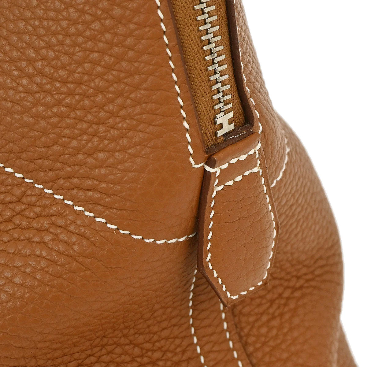 Hermes Gold Taurillon Clemence Bolide 31 2way Shoulder Handbag - Image 10
