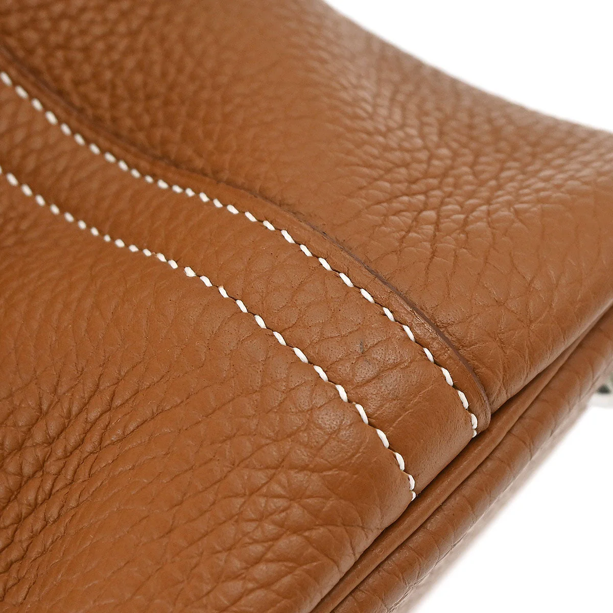 Hermes Gold Taurillon Clemence Bolide 31 2way Shoulder Handbag - Image 13