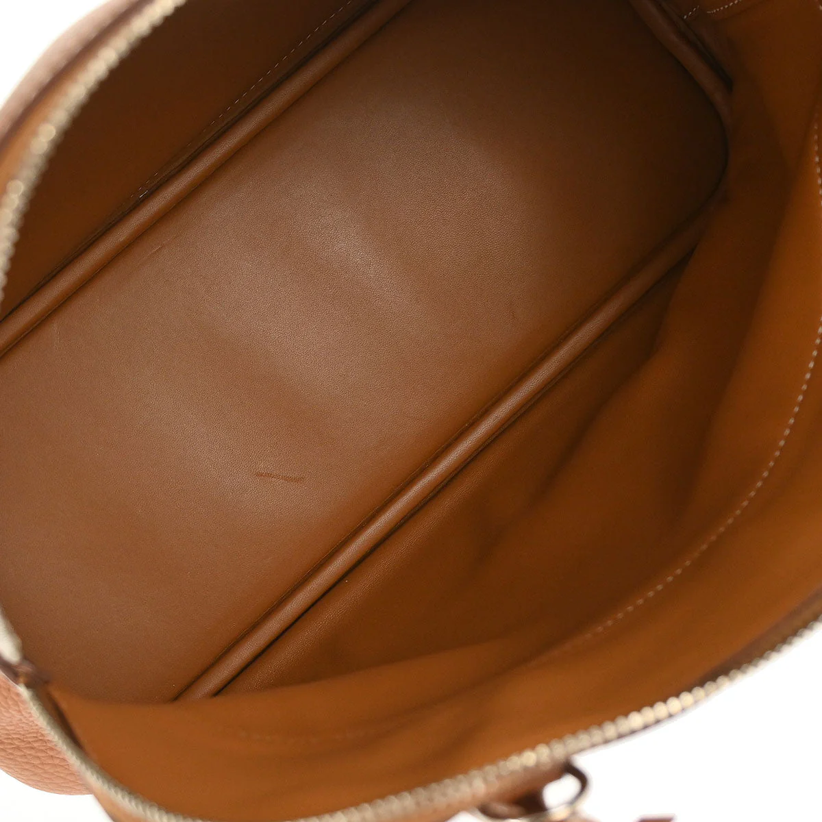 Hermes Gold Taurillon Clemence Bolide 31 2way Shoulder Handbag - Image 17