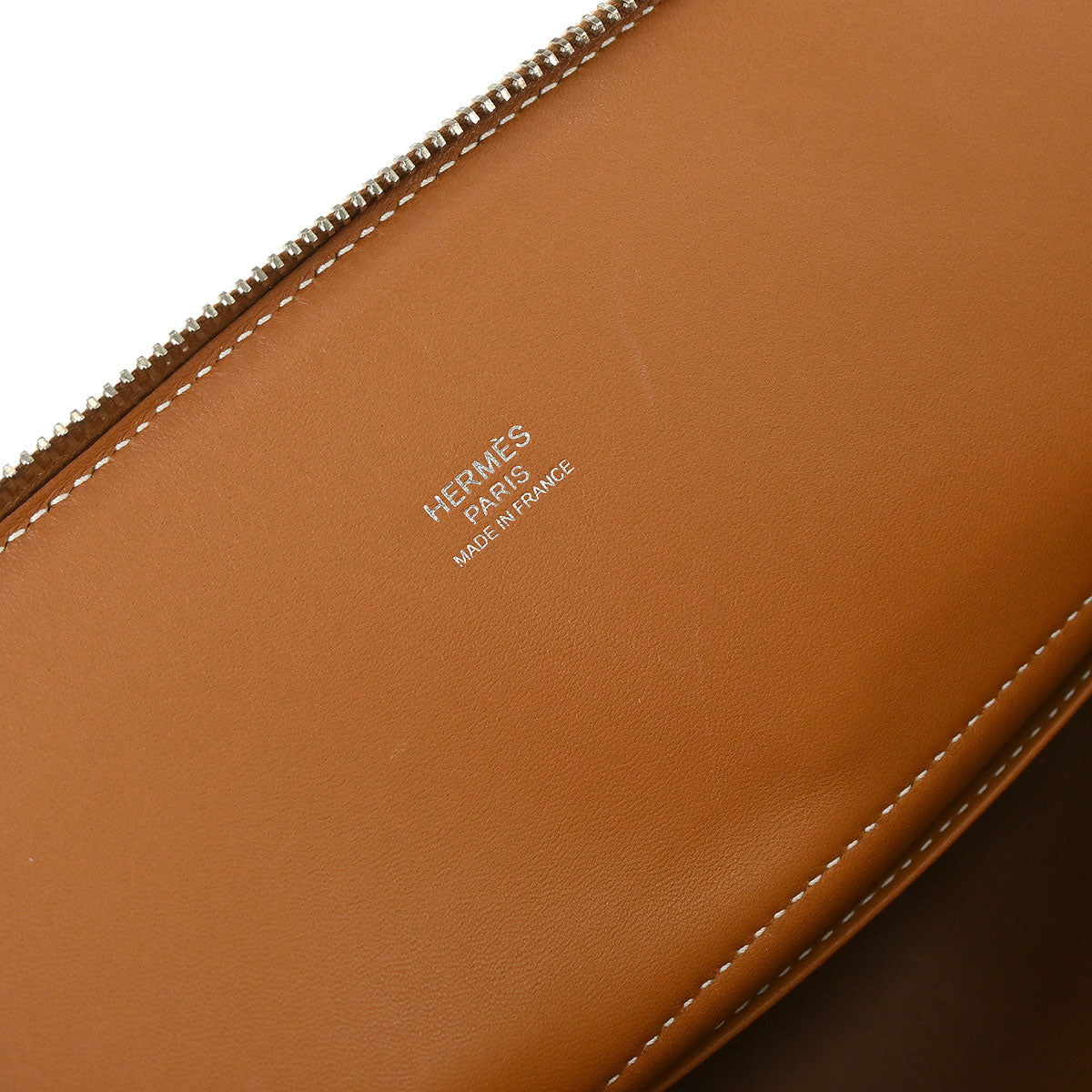 Hermes Gold Taurillon Clemence Bolide 31 2way Shoulder Handbag - Image 18
