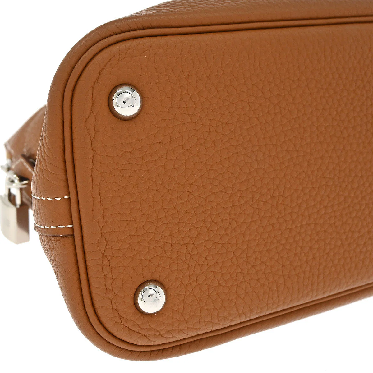 Hermes Gold Taurillon Clemence Bolide 31 2way Shoulder Handbag - Image 5