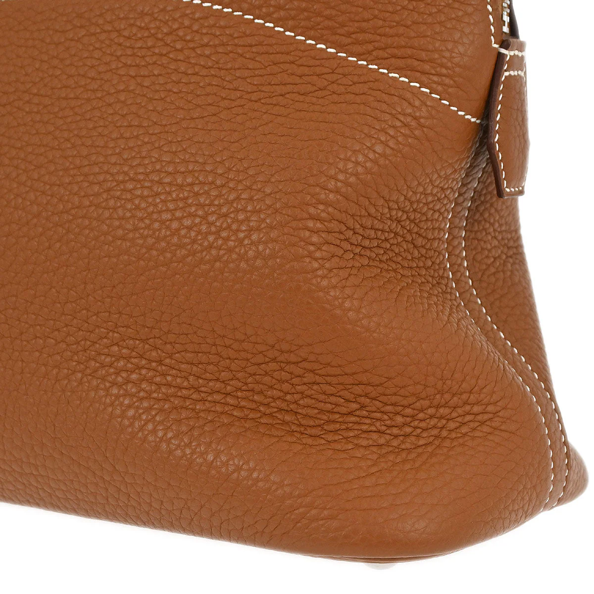 Hermes Gold Taurillon Clemence Bolide 31 2way Shoulder Handbag - Image 6