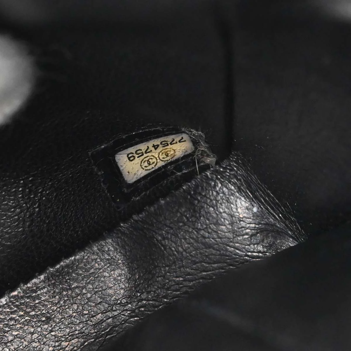 Chanel 2002-2003 Black Tweed East West Shoulder Bag - Image 18