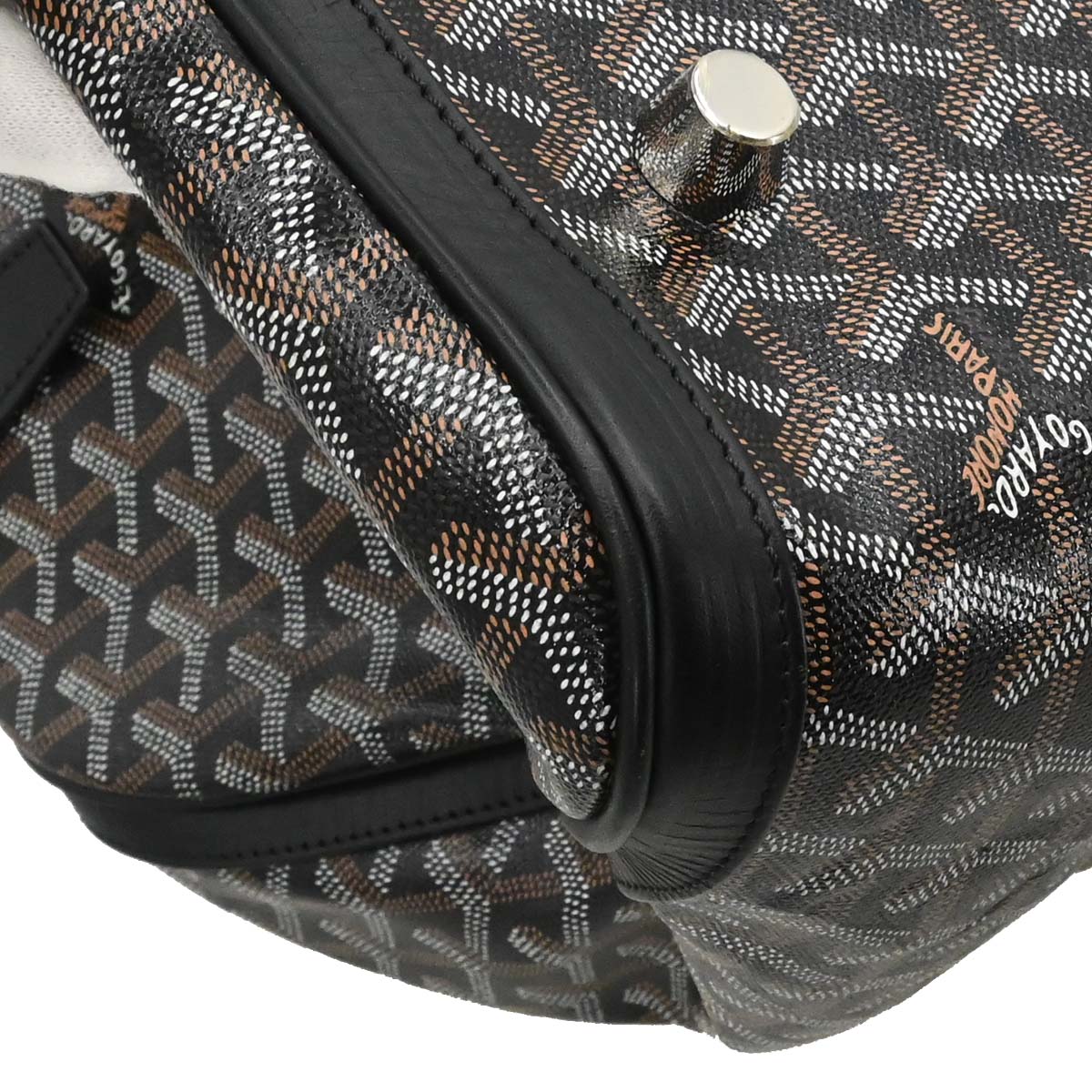 Goyard Black Croisiere 65 Duffle Bag - Image 12