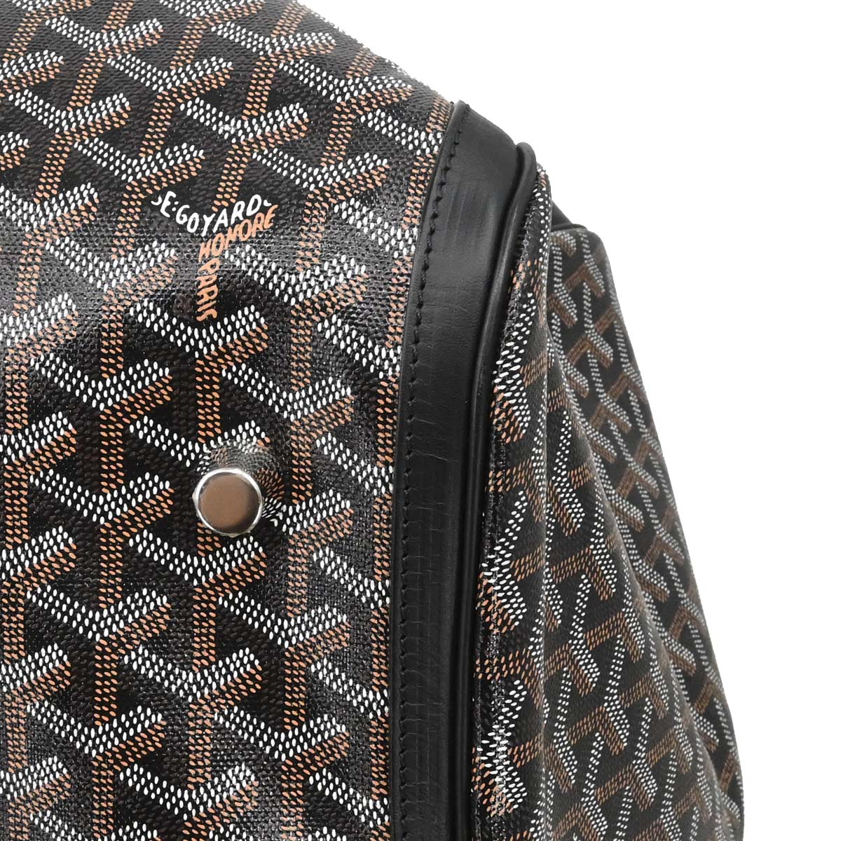 Goyard Black Croisiere 65 Duffle Bag - Image 13