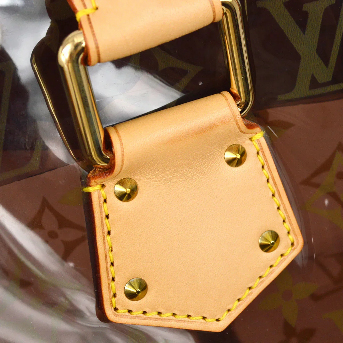 Louis Vuitton 2004 Monogram Vinyl Neo Cabas Ambre MM M92504 - Image 3