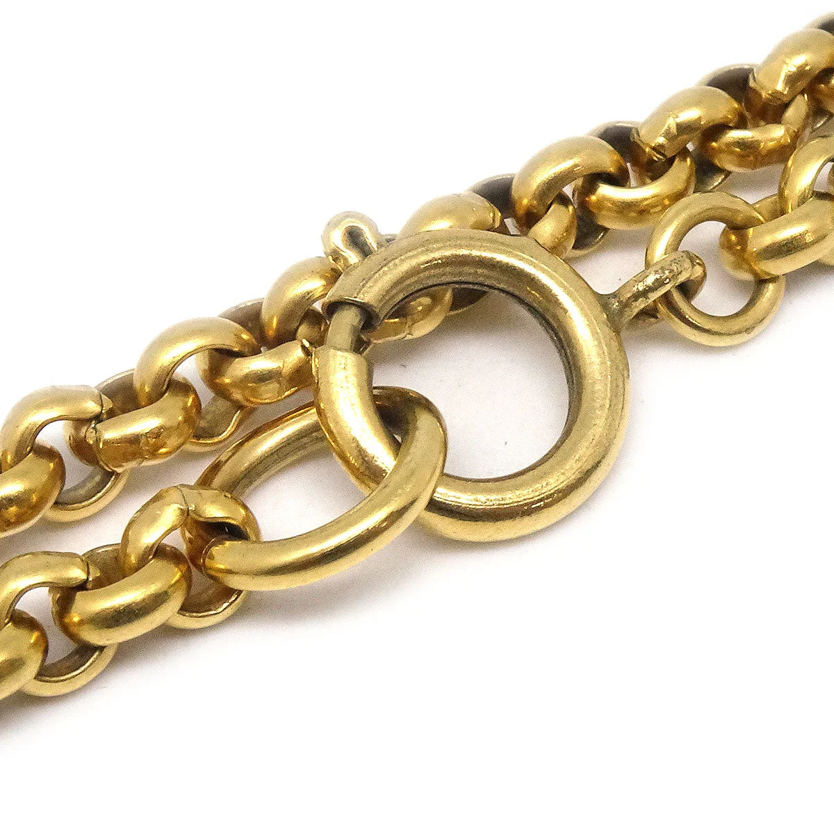 Chanel 1995 Squiggle Border Pendant Necklace 95P - Image 3