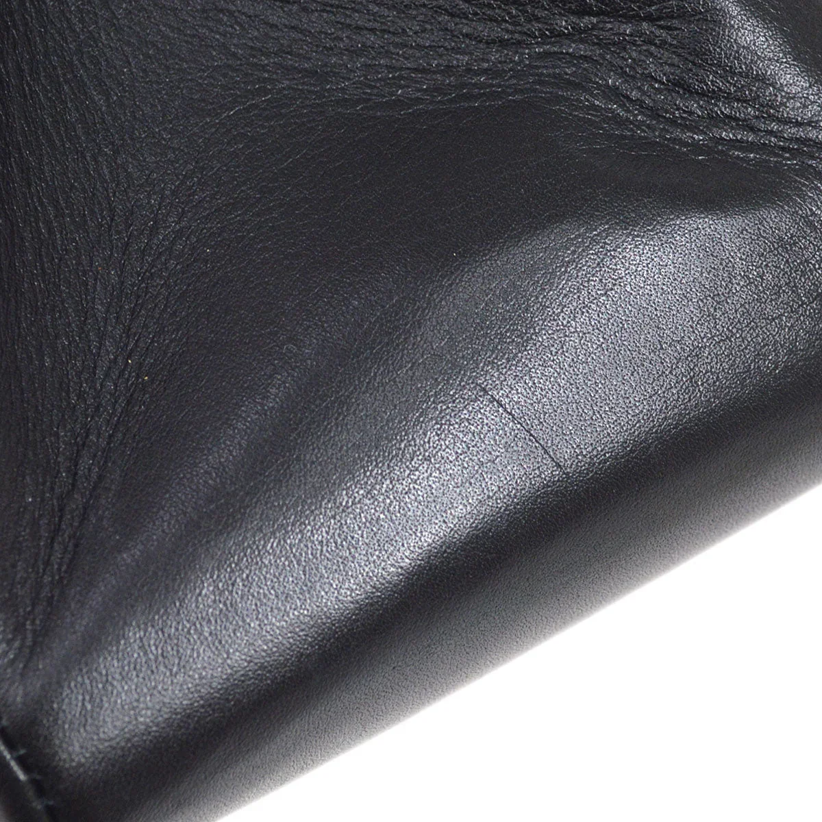 CHANEL 1991-1994 CC Flap Maxi Black Lambskin - Image 4