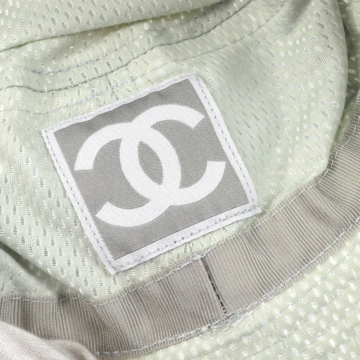 Chanel White Sport Line Bucket Hat #M - Image 7