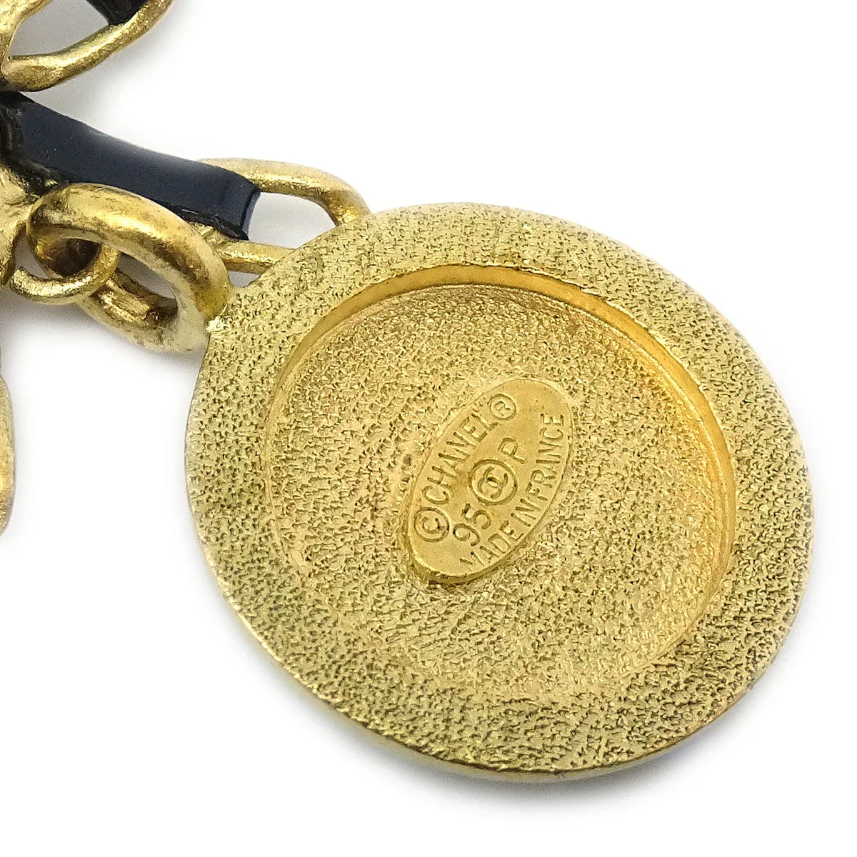 Chanel 1995 Bow Medallion Choker - Image 3
