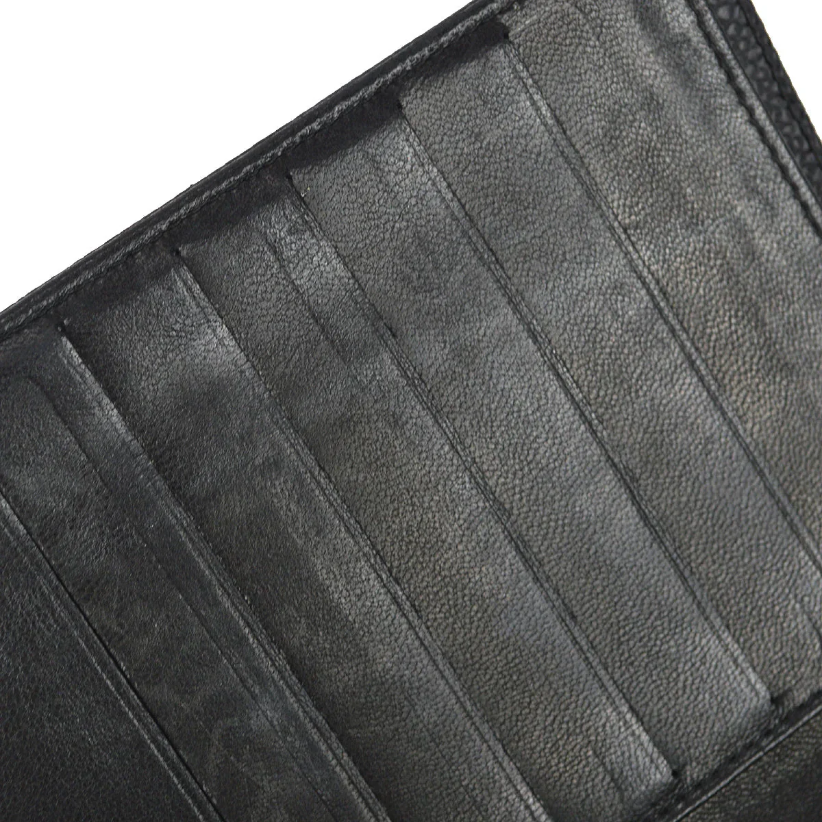 Chanel 2006-2008 Black Caviar Timeless Long Wallet - Image 5
