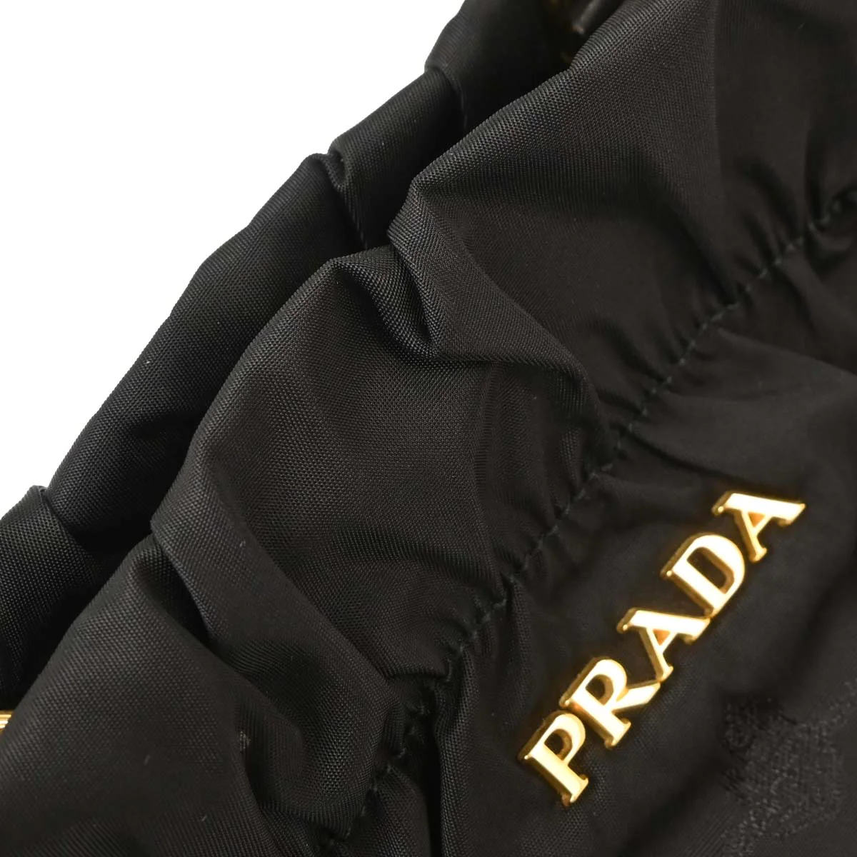 Prada Black Nylon Shoulder Bag - Image 6