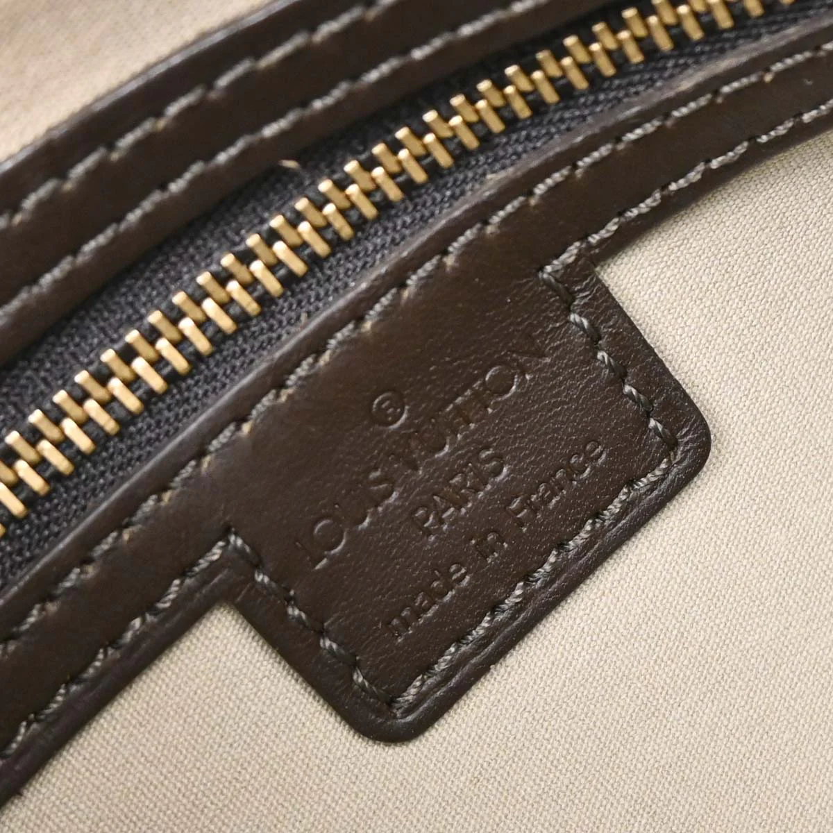 Louis Vuitton Khaki Monogram Mini Alma Long Handbag M92206 - Image 9