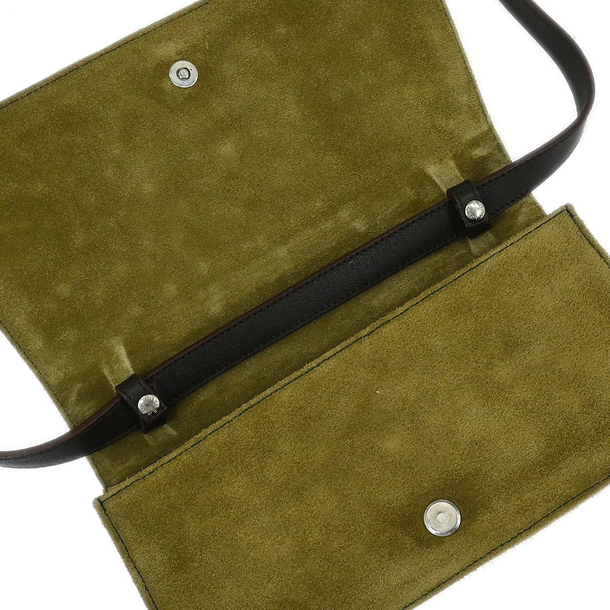 Loewe Brown Suede Shoulder Bag - Image 8