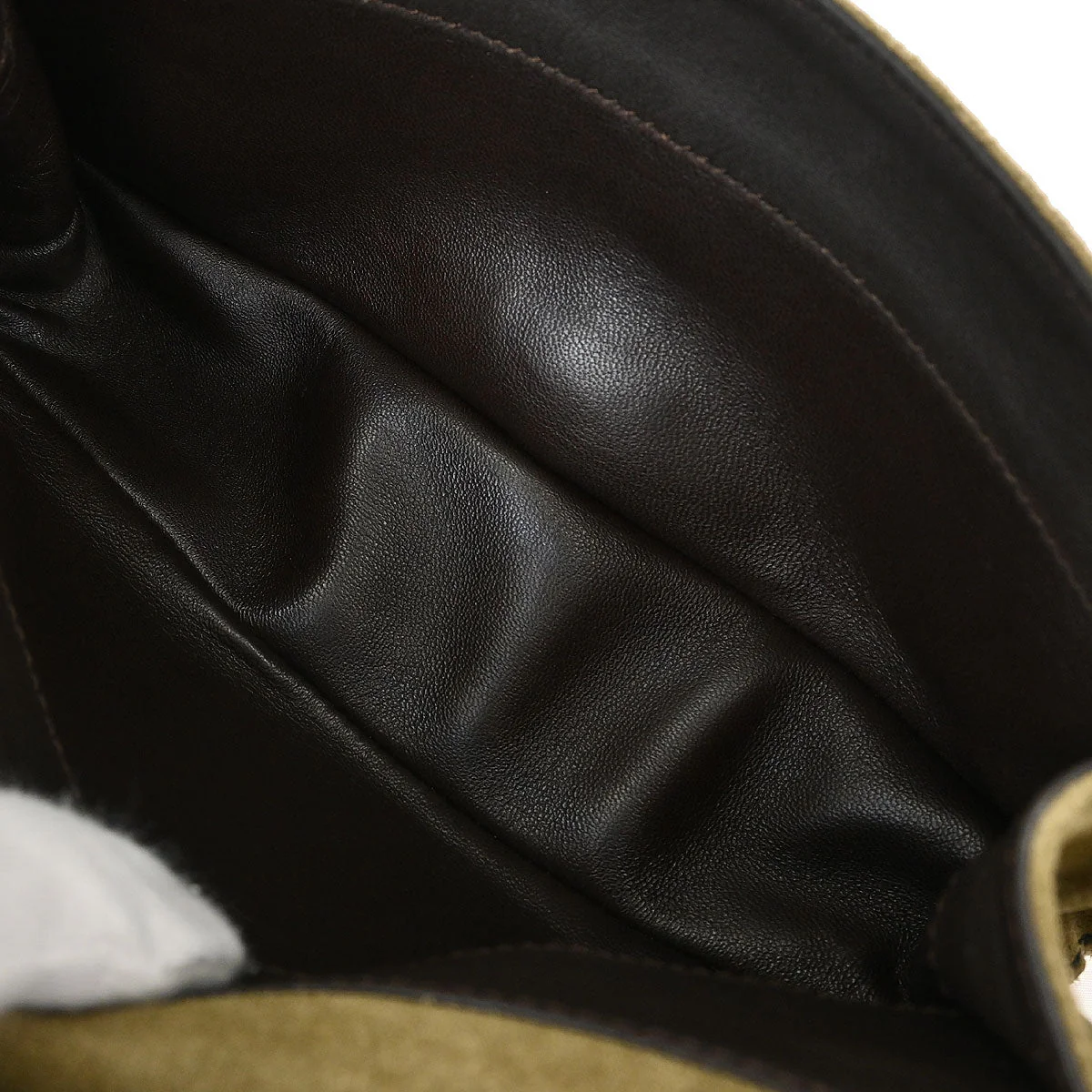 Loewe Brown Suede Shoulder Bag - Image 9