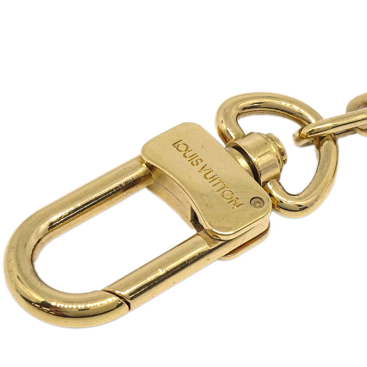 Louis Vuitton Anokre Bag Charm Key Holder Gold M62694 Small Good - Image 2