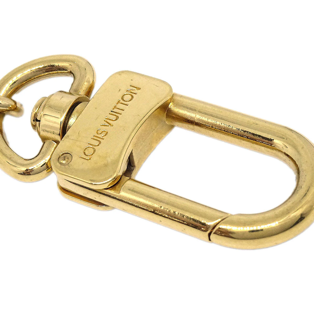 Louis Vuitton Anokre Bag Charm Key Holder Gold M62694 Small Good - Image 3