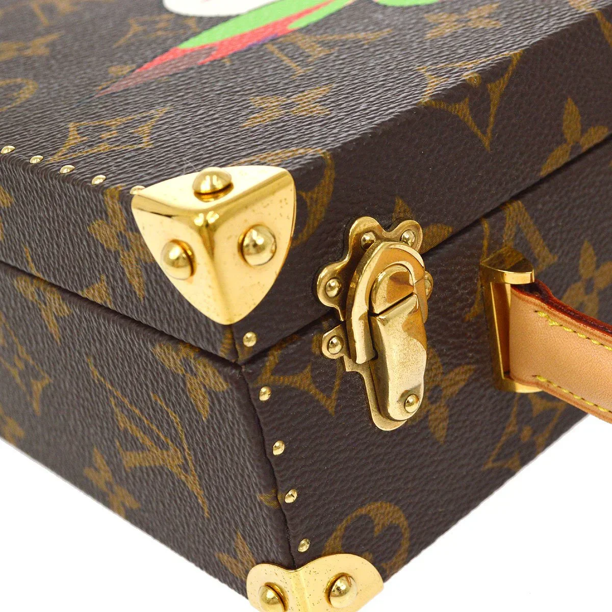 Louis Vuitton * 2000s x Takashi Murakami Hat Man Jewelry Case M92475 - Image 5