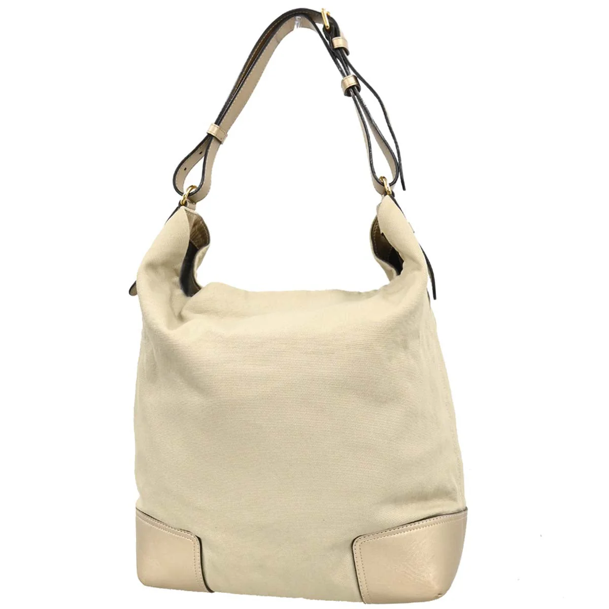 Loewe 2007 Beige Hobo Shoulder Bag - Image 2