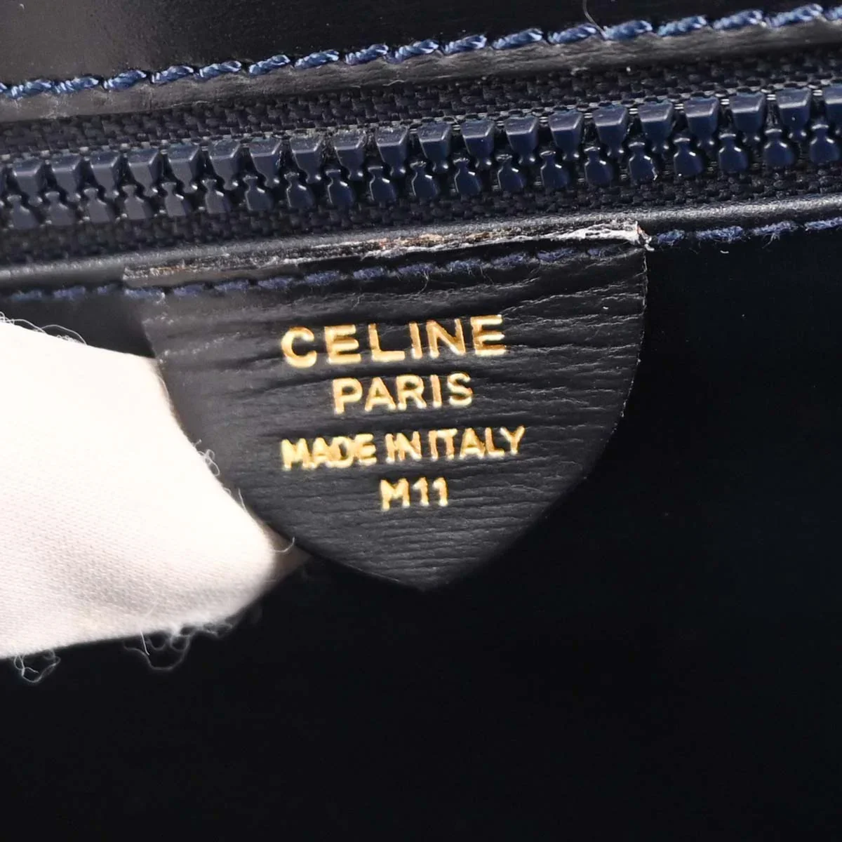 Celine Dark Navy 2way Shoulder Handbag - Image 19